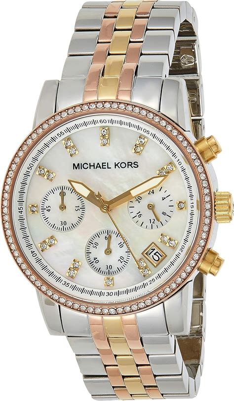 michael kors women's watch mk5650|Michael Kors Ladies' Ritz Chronograph Watch (MK5650) .